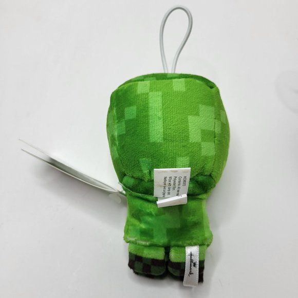 Hallmark Small Stars Ornament Minecraft Creeper 4” Mojang New w/ Tags Toy - Picture 2 of 8